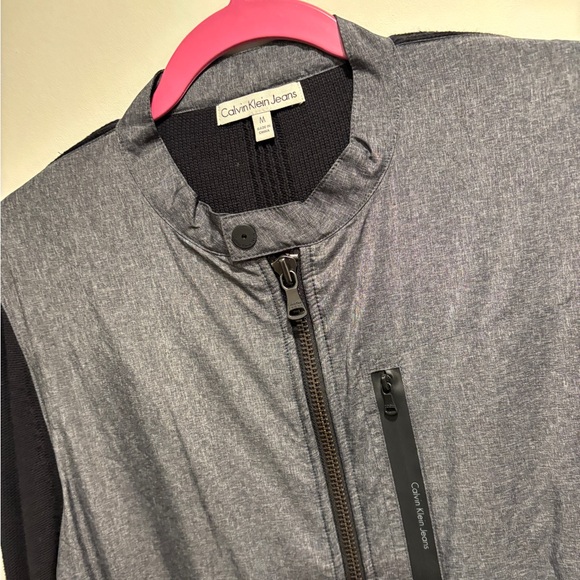 Calvin Klein Men’s Sweater Sleeve Jacket - Picture 7 of 10